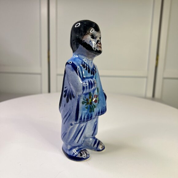 Tonala Mexican Pottery Nativity Scene Figurine Christmas Decor (Chipped on Foot) - Picture 2 of 7